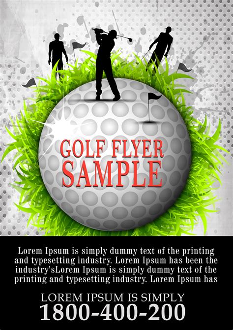 Golf Fundraiser Flyer Template