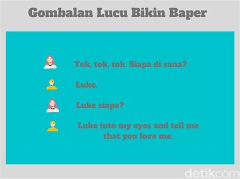 Gombalan Lucu