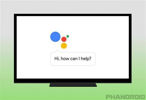 Google Assistant on Android TV