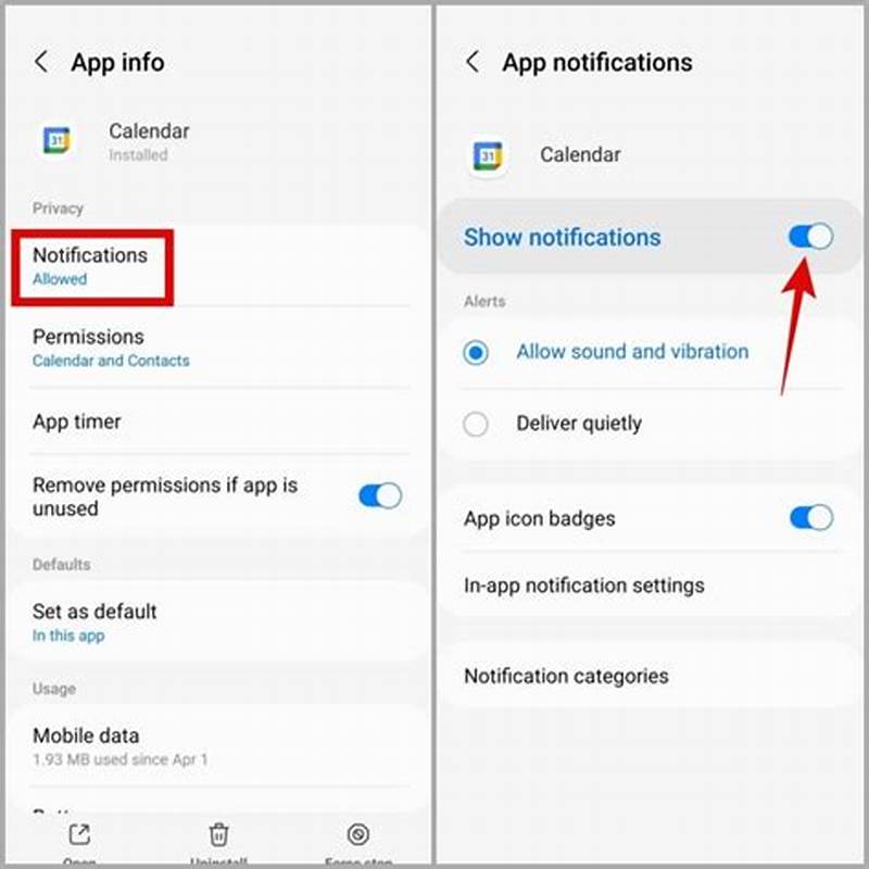 Google Calendar Notifications Not Working Android