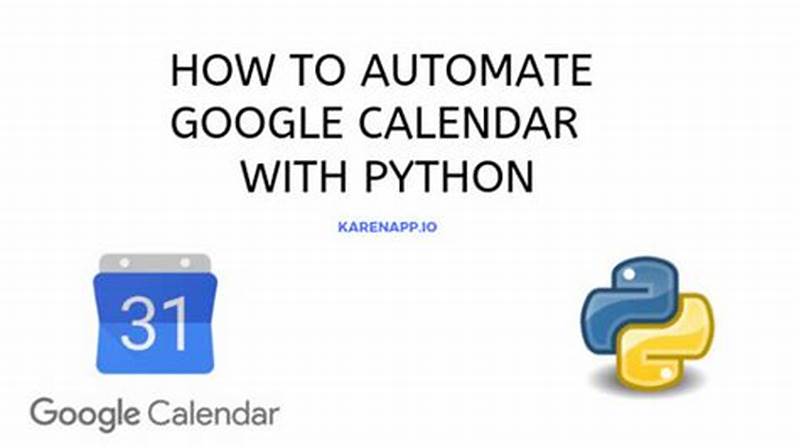 Google Calendar Python Api