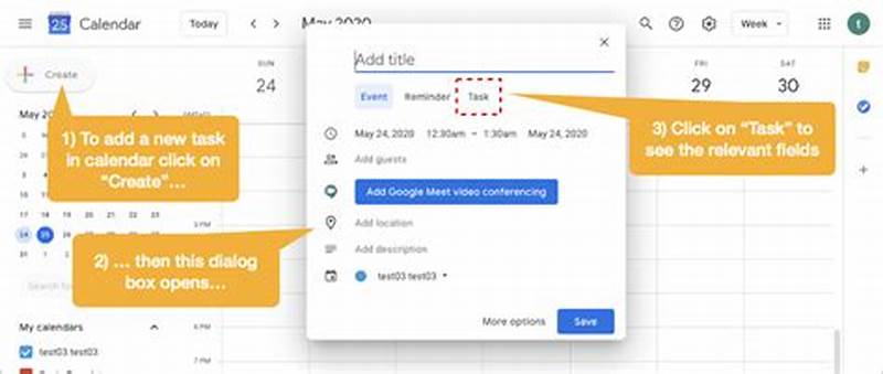 Google Calendar Task Notification