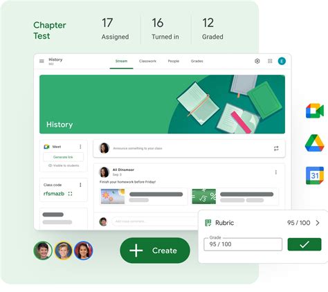 Google Classroom Interface