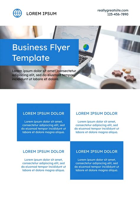 Google Doc Flyer Template