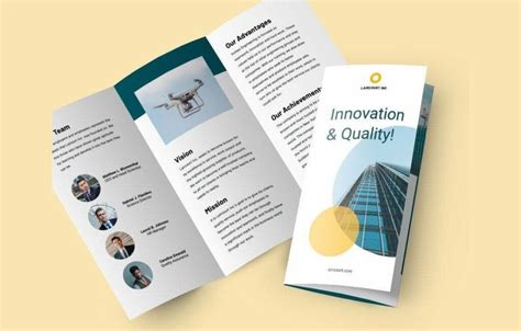 Google Doc Trifold Brochure Template