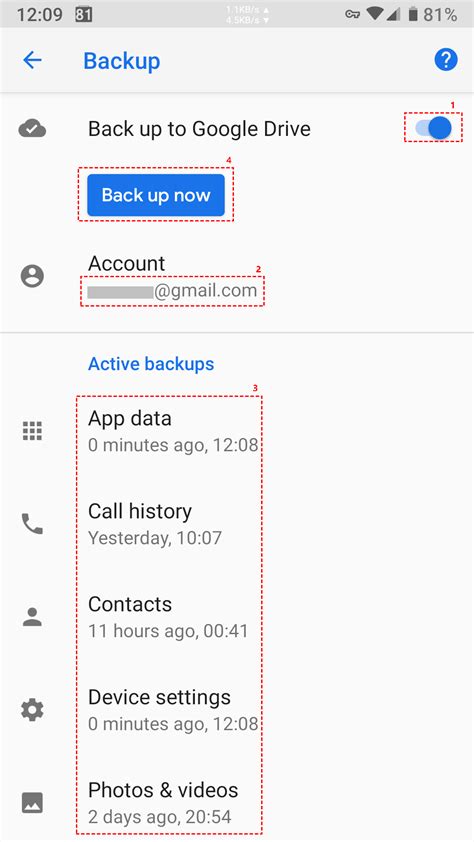 Google Drive Backup