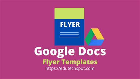 Google Flyer Templates