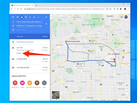 Google Maps Printable Driving Directions