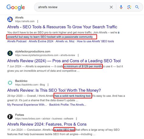 Google Search About this Result