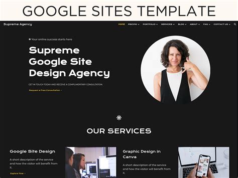 Google Sites Premium Templates