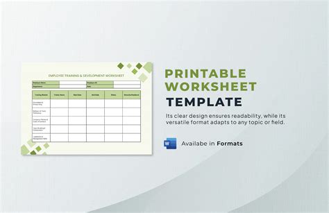 Google Worksheet Templates