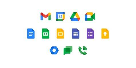 Google Workspace Icons