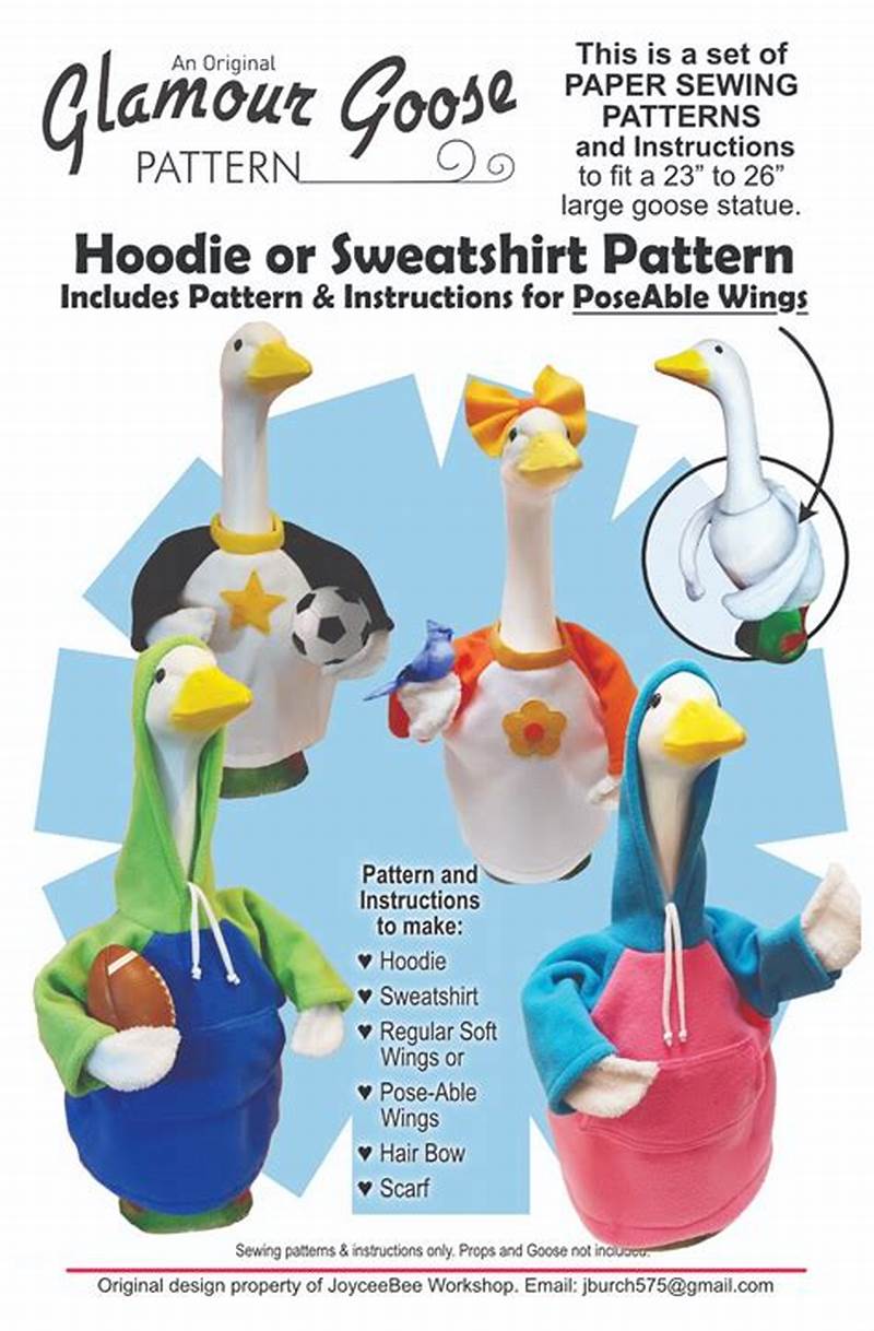 Goose Clothes Pattern