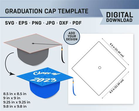 Grad Hat Template