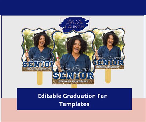 Graduation Fan Template Free
