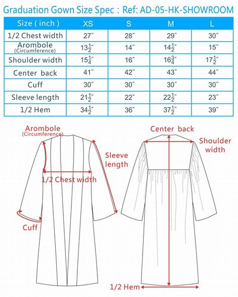 Graduation Gown Pattern