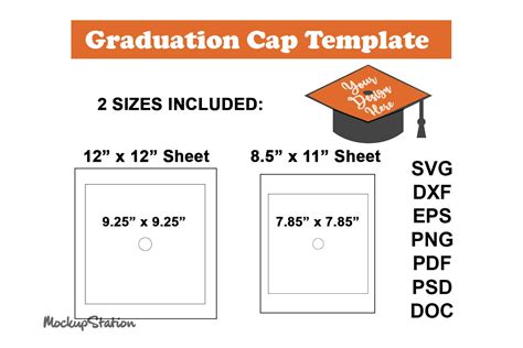 Graduation Topper Template