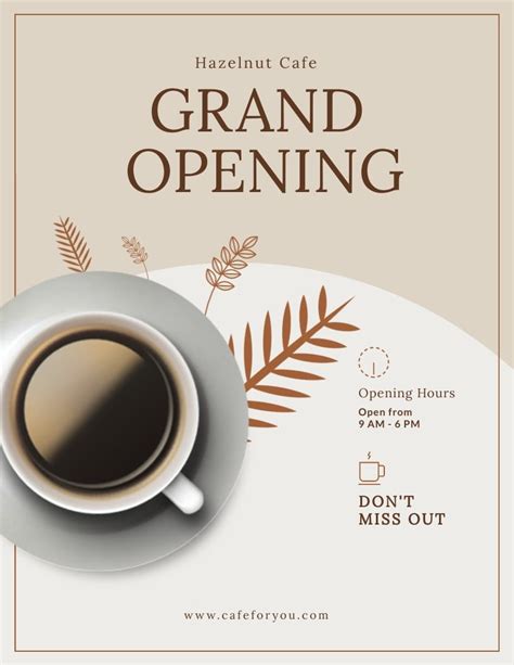 Grand Opening Cafe
