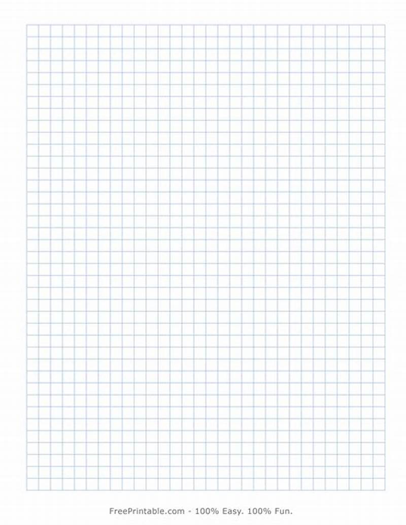 Graph Paper Grid Printable