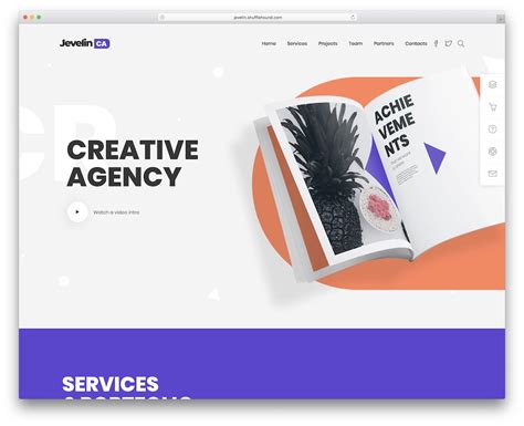 Graphic Design Template Website