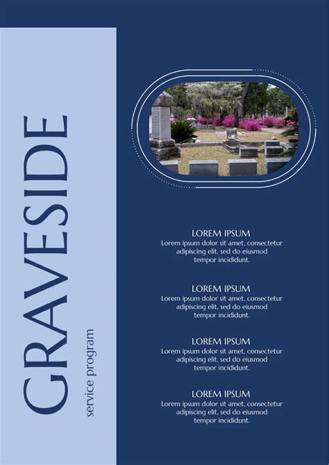 Graveside Service Template