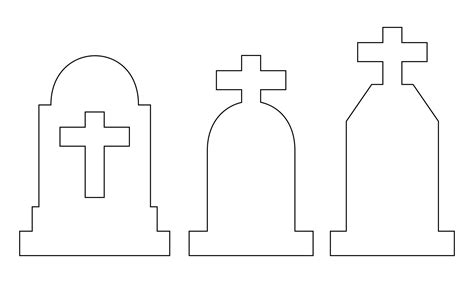 Gravestone Templates For Halloween