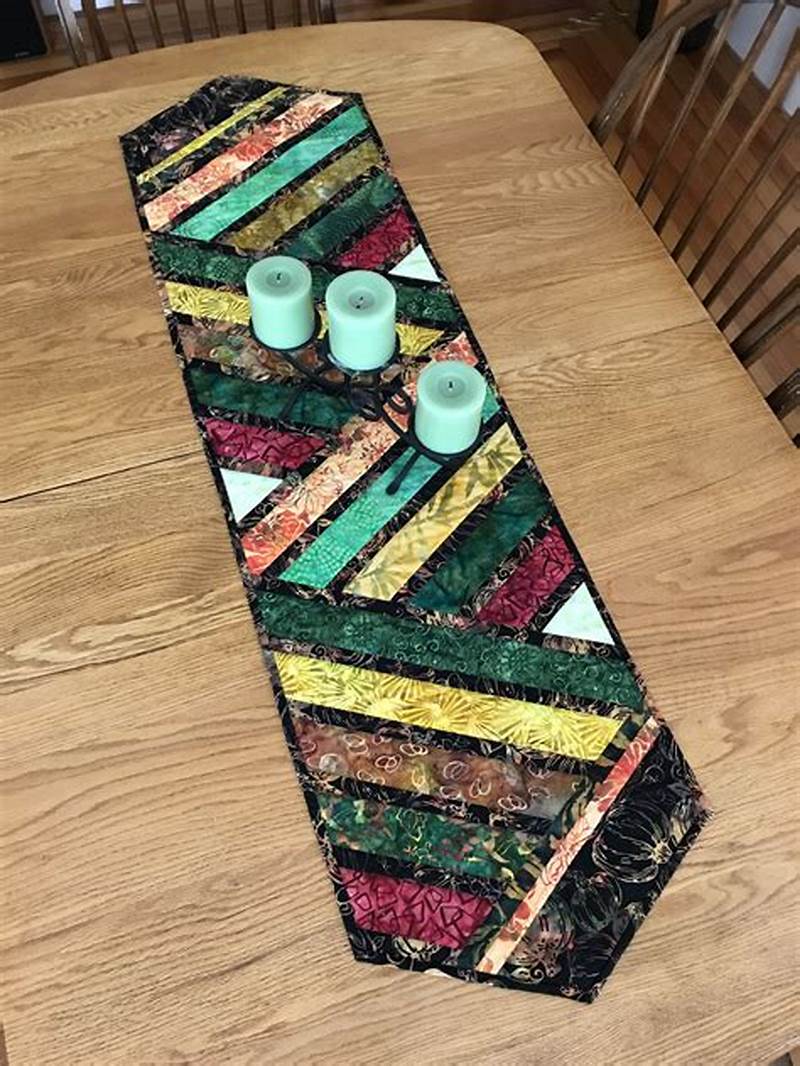 Greased Lightning Table Runner Pattern Free