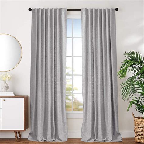 Grey Cotton Curtains