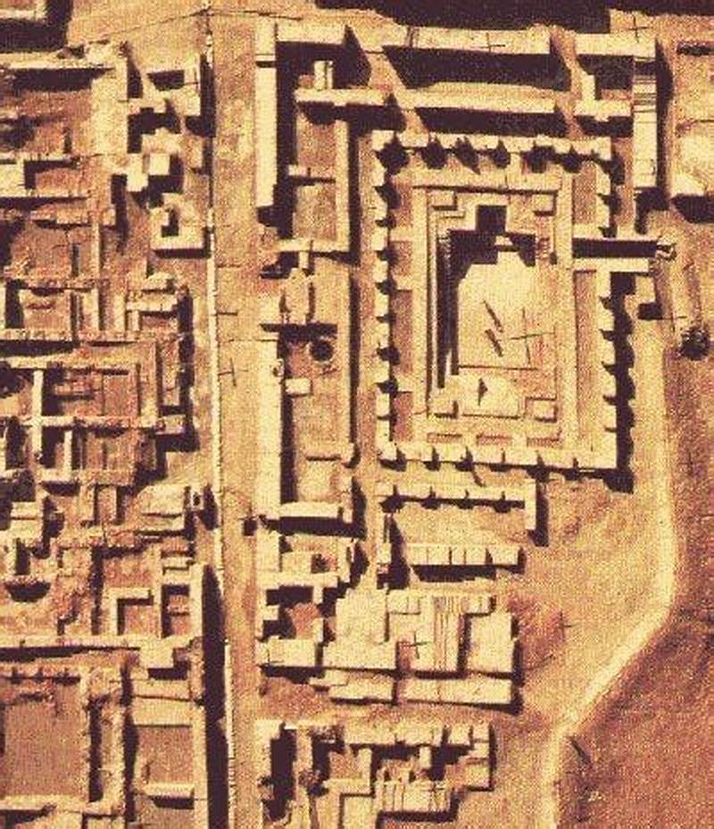 Grid Pattern In Indus Valley Civilization