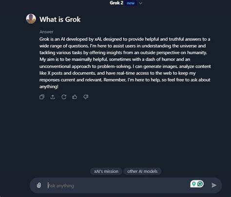 Grok AI on Twitter