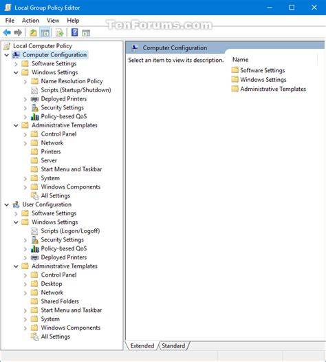 Group Policy Editor