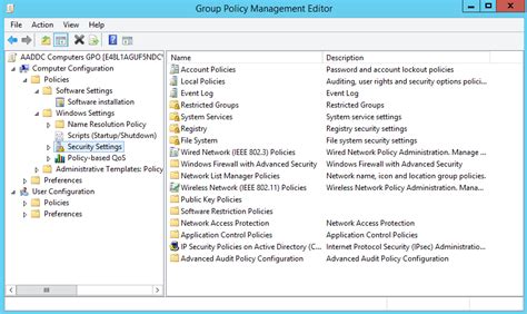 Group Policy Editor for RDS