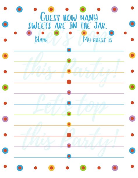 Guess Printable