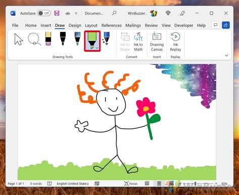 Guide to Drawing in Microsoft Word