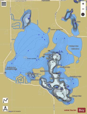 Gun Lake Depth Chart