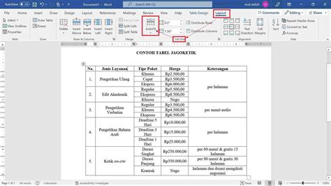 Gunakan Format yang Rapi dan Jelas
