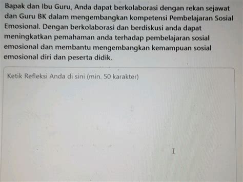 Ilustrasi Guru Berkolaborasi