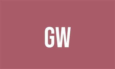 Gwe slang meaning