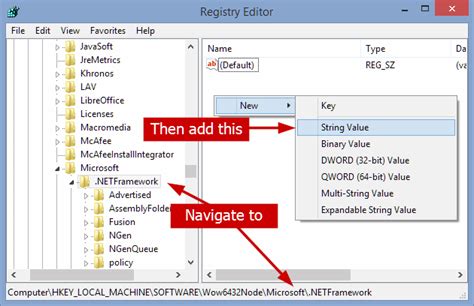 Registry Editor Path