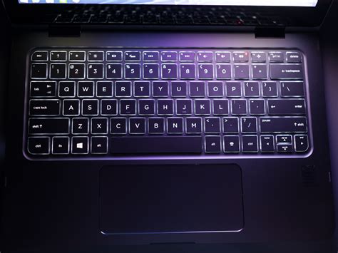 HP ENVY X360 Keyboard Backlight