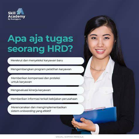 HRD dan karyawan diskusi