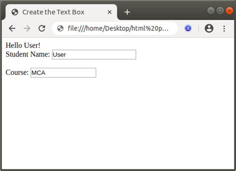 HTML Code Text Boxes 7