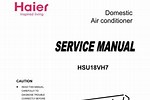 Haier Air Conditioner Manual