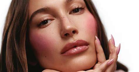 Hailey Bieber blush