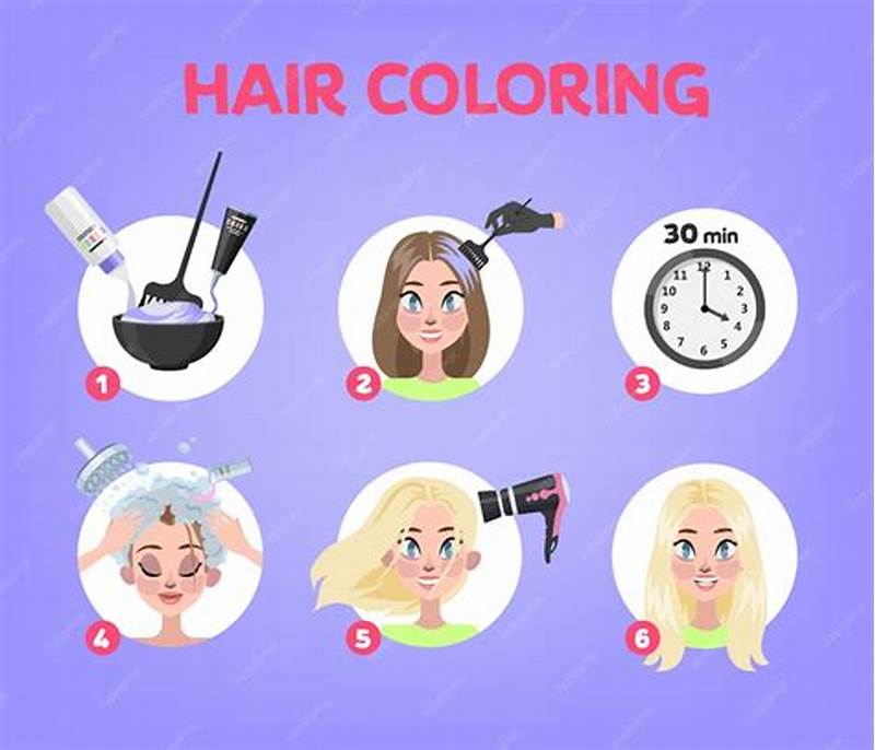 Hair Coloring Step By Step Process