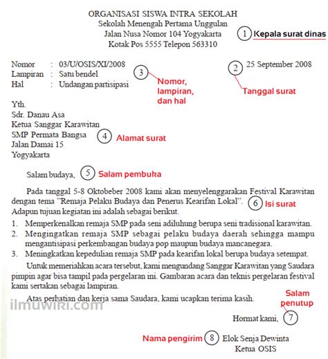 Hal Penting Surat Dinas
