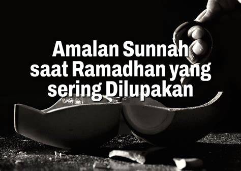 Hal yang Sering Dilupakan