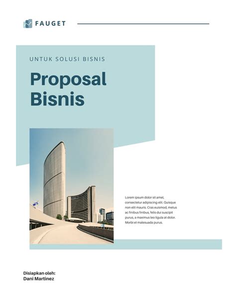 Halaman Depan Proposal