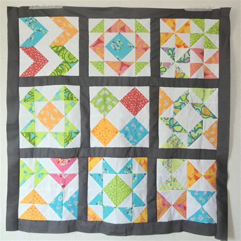 Half Square Triangle Heart Quilt Pattern