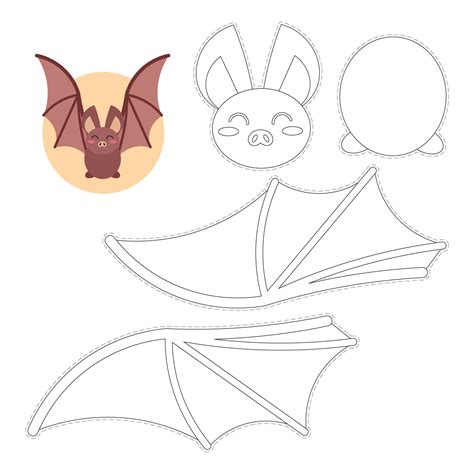 Halloween Bat Template